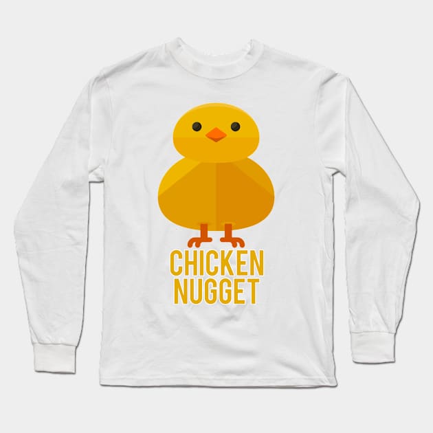 Chicken Nugget Long Sleeve T-Shirt by FromBerlinGift